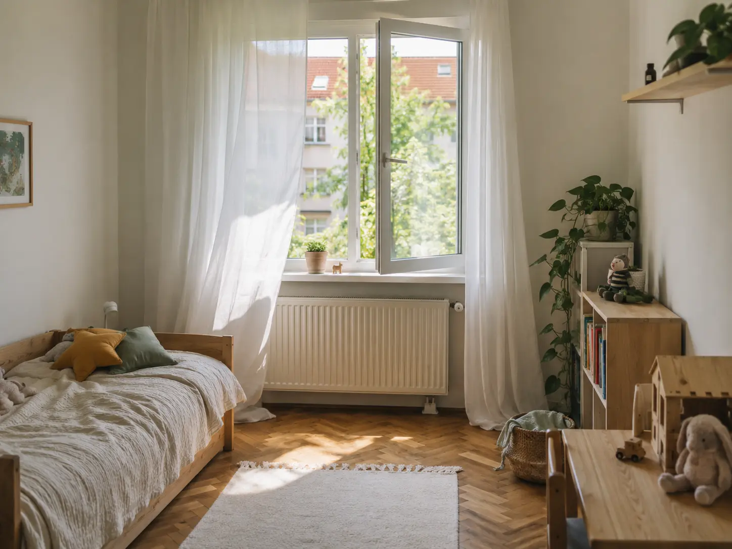 Illóolajok gyerekszobában: mikor elég a nyitott ablak?