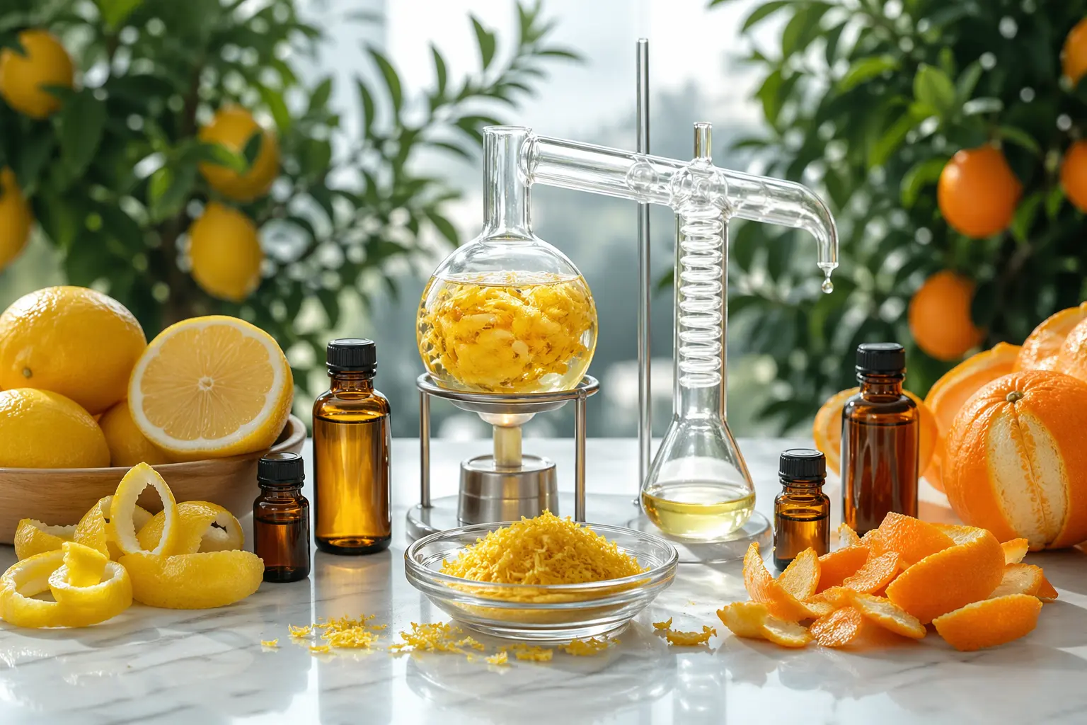 Hidegen sajtolt vagy vízgőz-desztillált citrusolaj: mi a különbség?