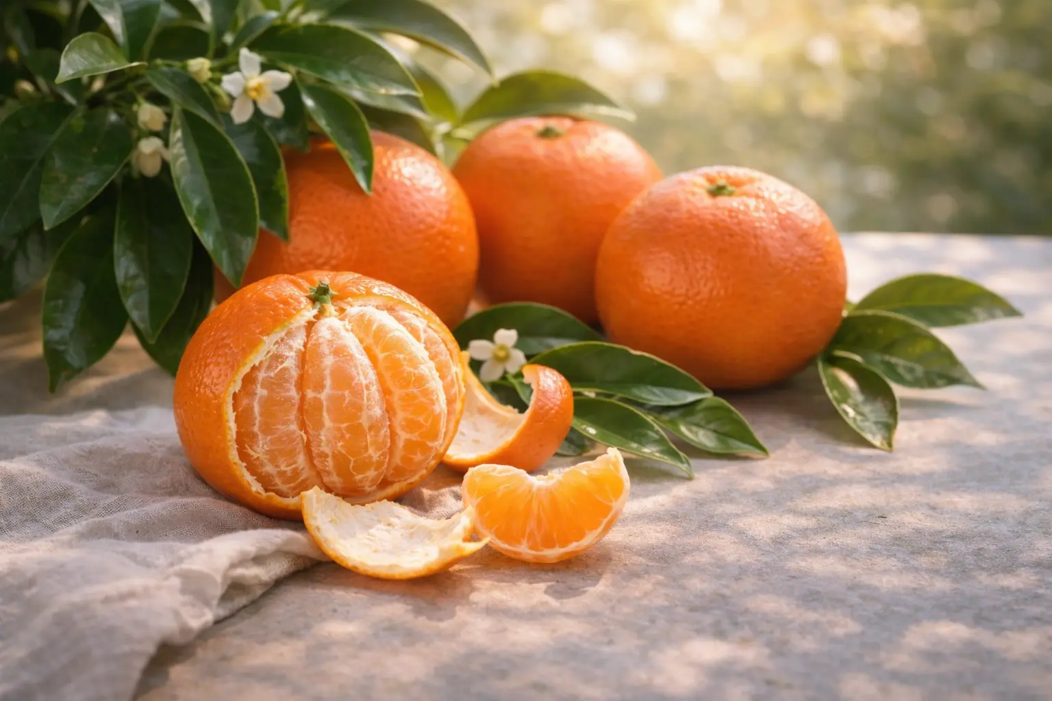Vörös mandarin illóolaj illóolaj botanikus profilképe